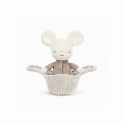 Jellycat Rock-a-Bye Mouse Australia | 645837FLT